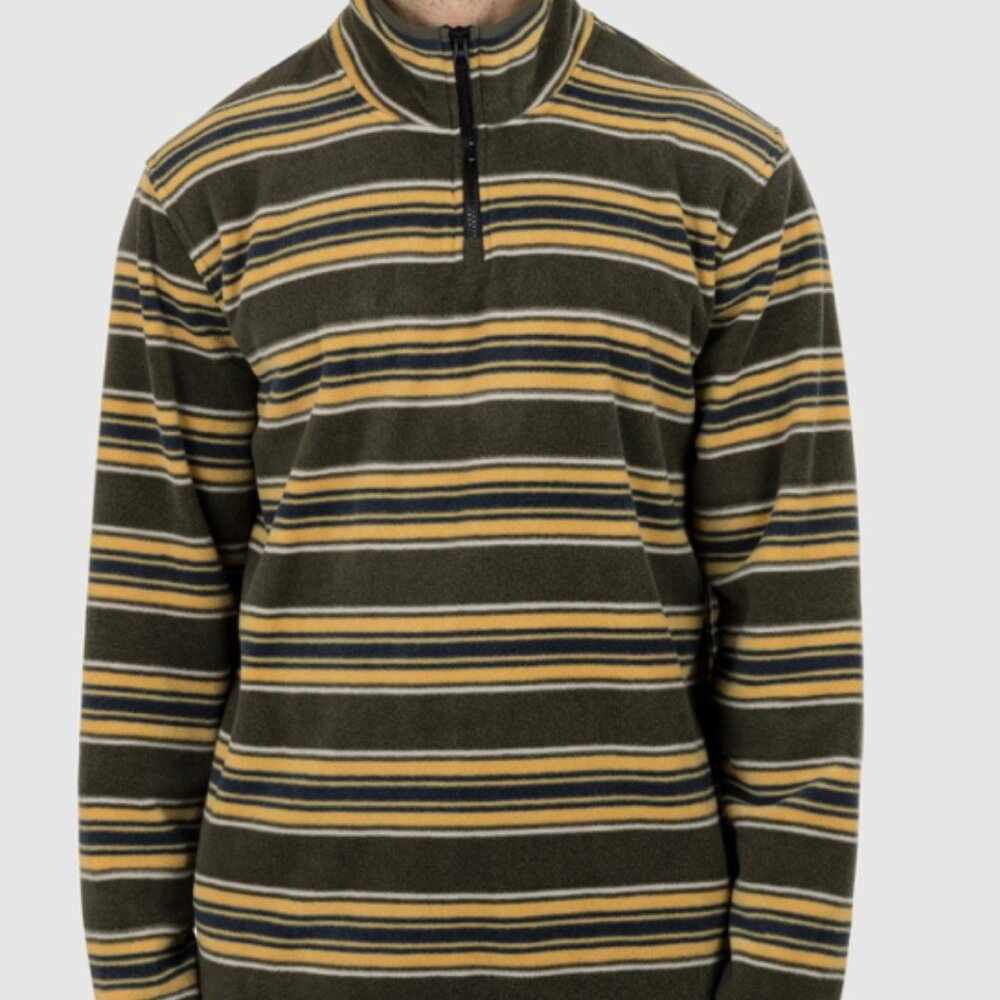 Hurley Mesa Windchill 1/4 Zip Men Sweatshirt Cargo Size Medium/ M